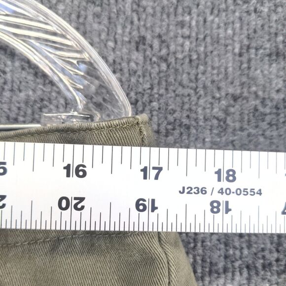 Timberland Stratham Issue Men's Cargo Shorts Green Size 32 100% Cotton Pockets - Picture 8 of 11